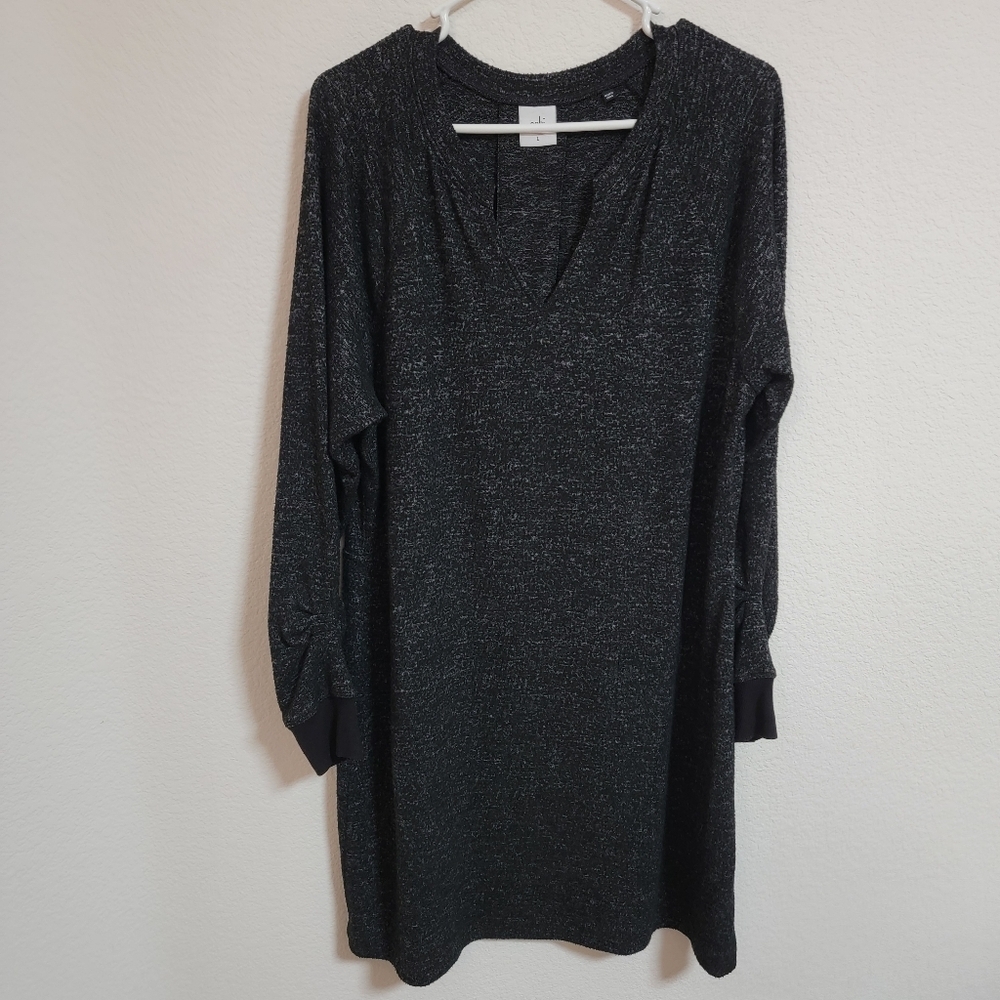 CAbi Style 3829 PJ Terry Long Sleeve Dress